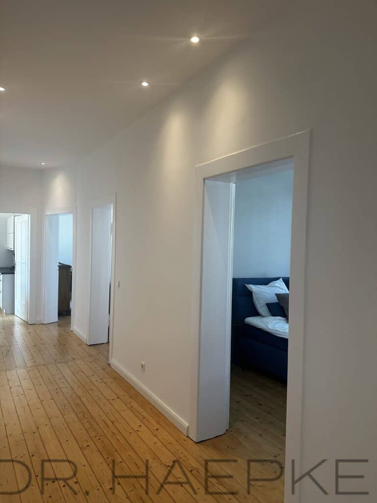 Flur - Blick zum Schlafzimmer