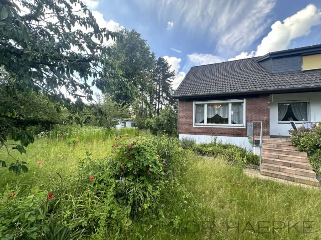 Rückseite und Garten