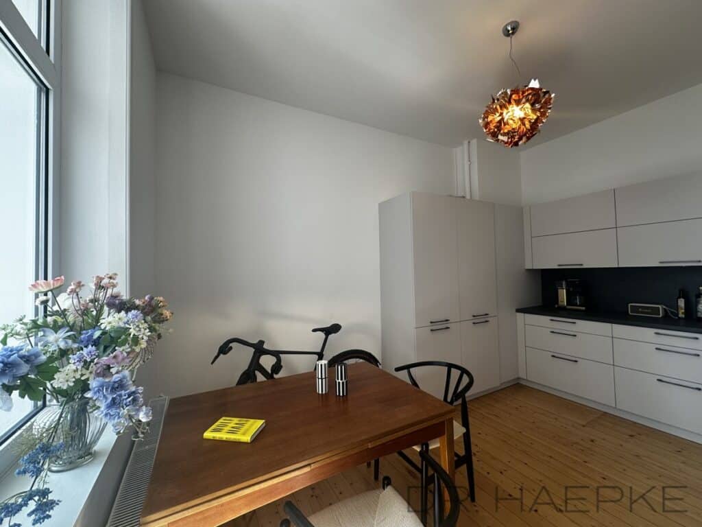 Viel Platz zum Essen und Kochen